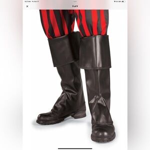 Men's Costume Boot LEG COVERS HIGH PIRATE BOOT TOPS u name it we have IT NEW
